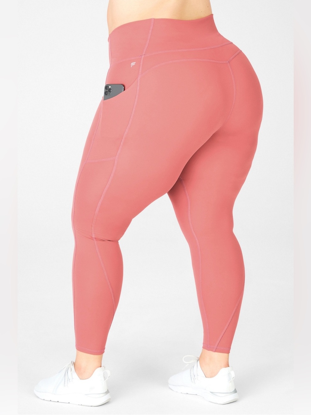 Fabletics Oasis PureLux High Waisted Pocket Leggings Dusty Cedar Size 4X NWT - Picture 3 of 11